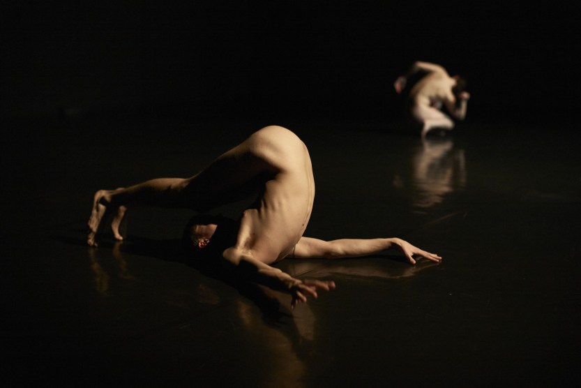 Simon Fleury Sobject back walk naked